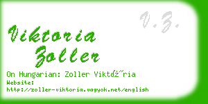 viktoria zoller business card